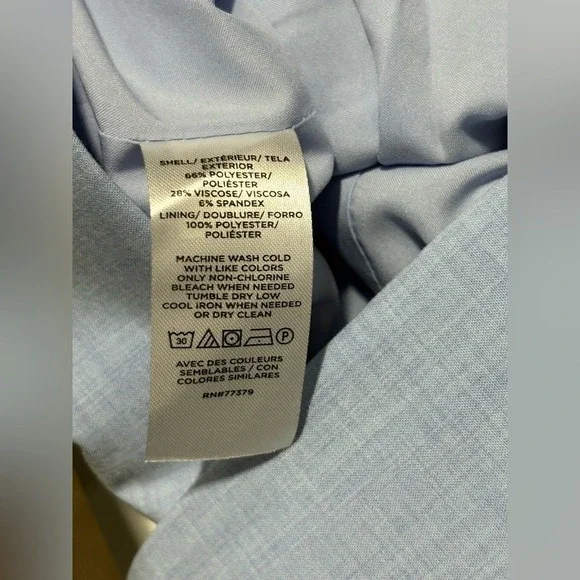 Ann Taylor Blue Single Button Longline Blazer NWOT - Picture 11 of 12